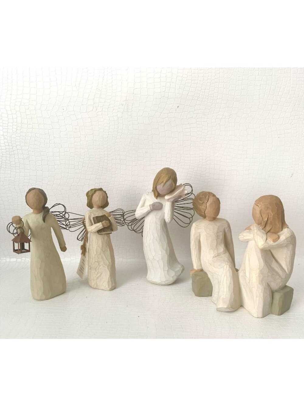 4 Willow Tree Figurines Heart & Soul Angel of Light Sculpted Hand-Painted Figure